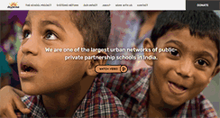 Desktop Screenshot of akanksha.org